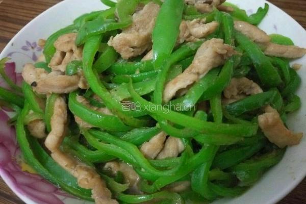 青椒炒肉