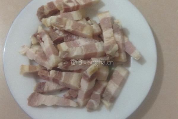 咸肉冬瓜条的做法图解2