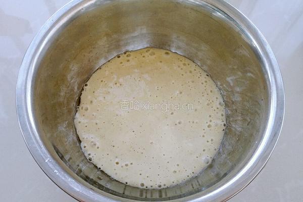 牛奶香蕉松饼的做法图解4