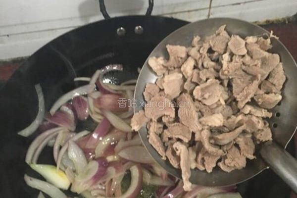 新疆炒烤肉的做法图解6
