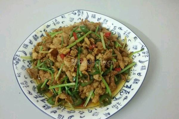 小炒瘦肉