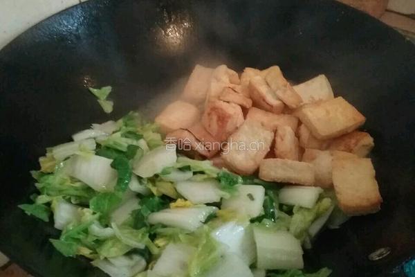 白菜豆腐的做法图解4