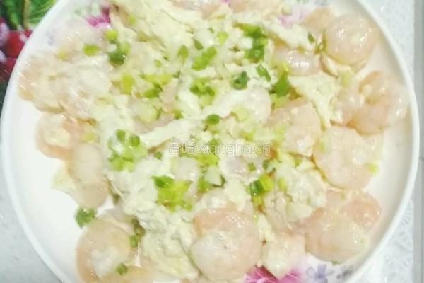 虾仁炒蛋清