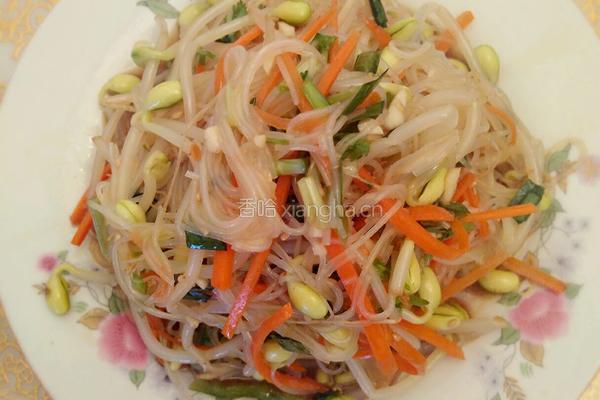 凉拌粉丝豆芽