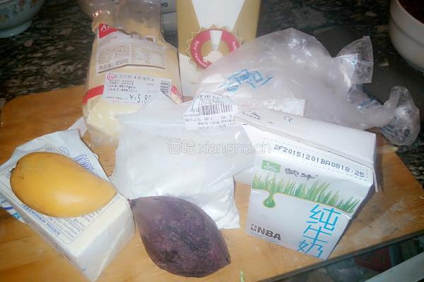 千层芒果蛋糕的做法图解1