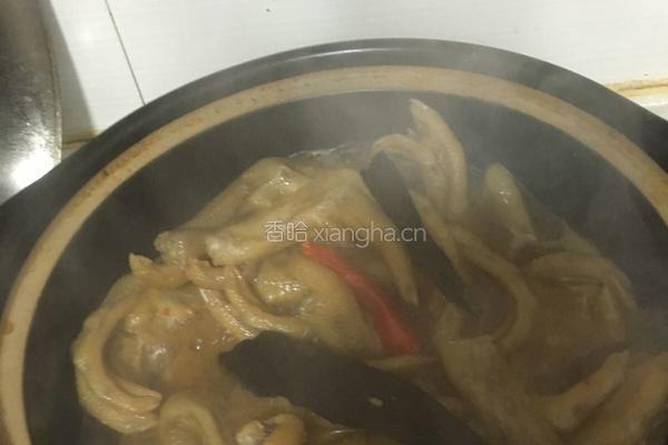 卤鸭掌的做法图解4