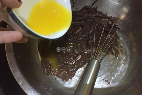 猫头鹰巧克力熔岩蛋糕的做法图解5
