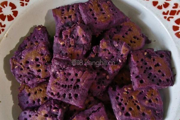 紫薯饼干的做法图解7