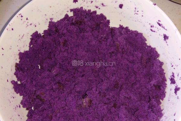 紫薯饼干的做法图解3
