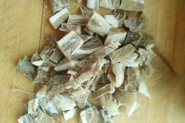 风干羊肉臊子面的做法图解2