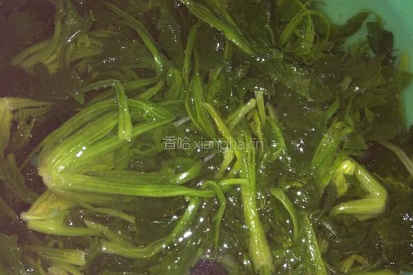 凉拌菠菜土豆丝的做法图解3