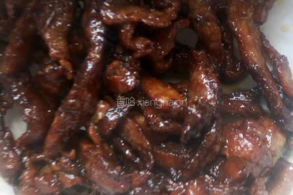 菜花瘦肉的做法图解5