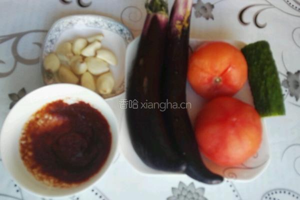 西红柿烧茄子的做法图解1