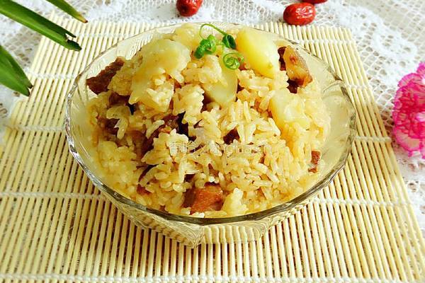 牛肉焖饭的做法图解14