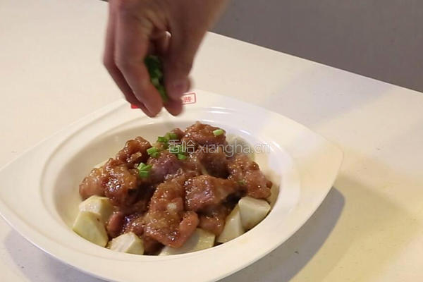 芋头蒸排骨的做法图解7