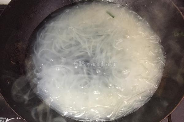 炒粉条的做法图解3