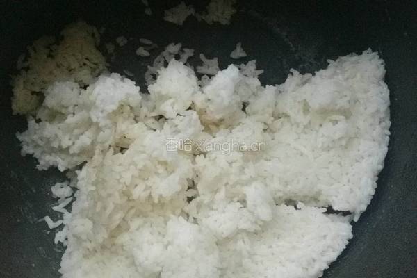 胡萝卜蛋炒饭的做法图解4