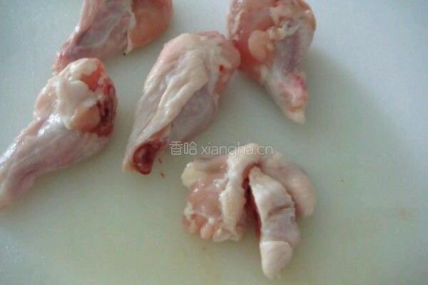 香辣豆腐鸡块的做法图解1