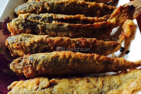 椒盐小黄鱼的做法图解4