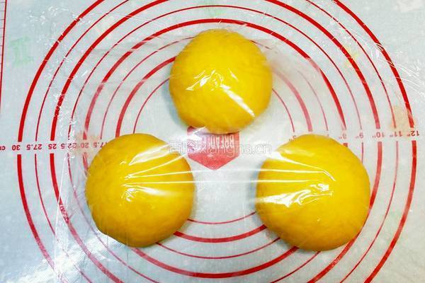 南瓜煉奶土司的做法图解6