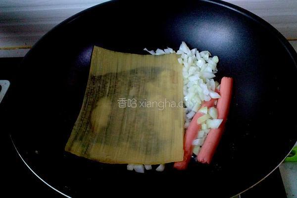 烤冷面的做法图解5