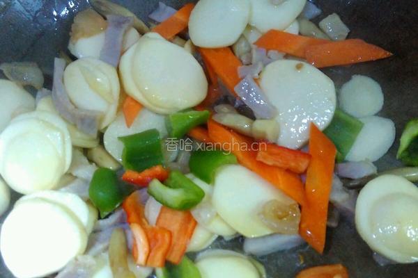 茨菇炒咸肉的做法图解6