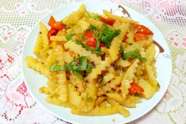 孜然土豆条的做法图解8