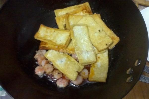 番茄虾仁豆腐的做法图解8