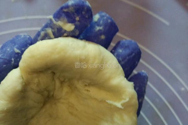 芝麻花生馅菠萝包的做法图解11