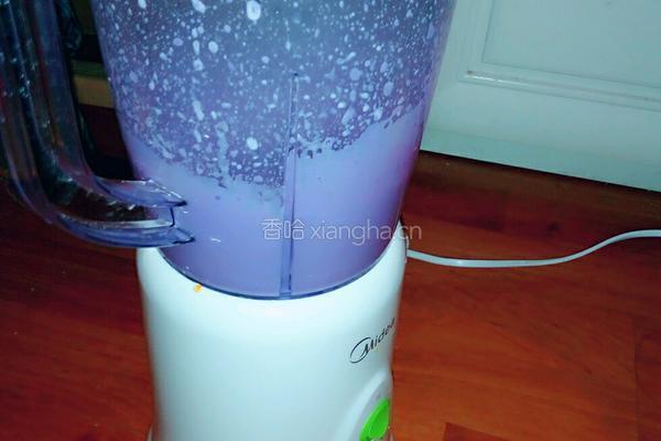 紫薯奶昔的做法图解4