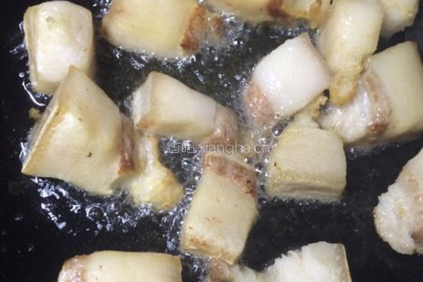 茶树菇烧肉的做法图解2