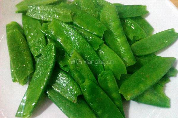荷兰豆炒瘦肉的做法图解5