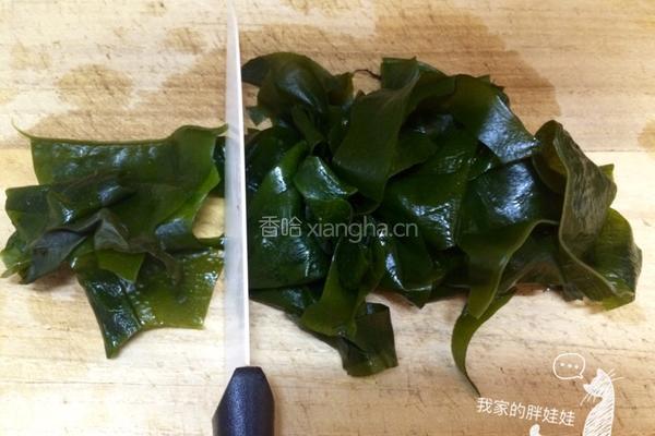 裙带菜拌黄豆芽（韩式拌菜口味）的做法图解1