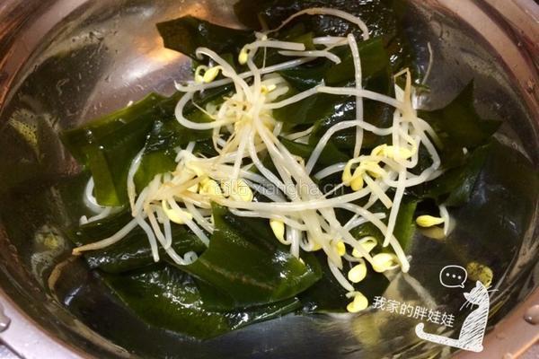 裙带菜拌黄豆芽（韩式拌菜口味）的做法图解6