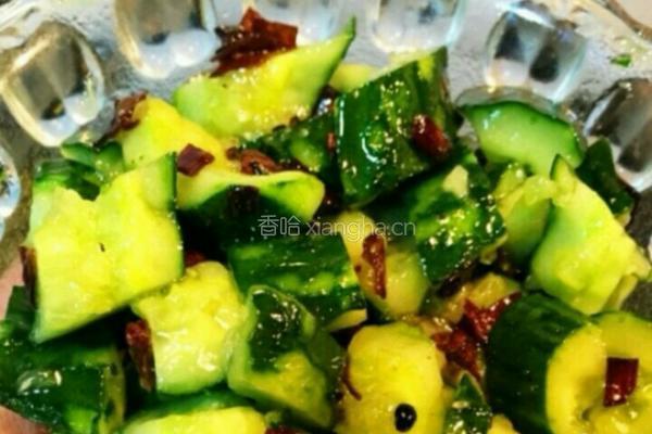 拍黄瓜的做法图解4