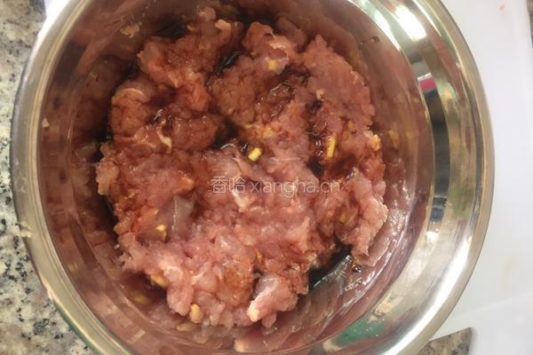 肉糜蒸蛋的做法图解4