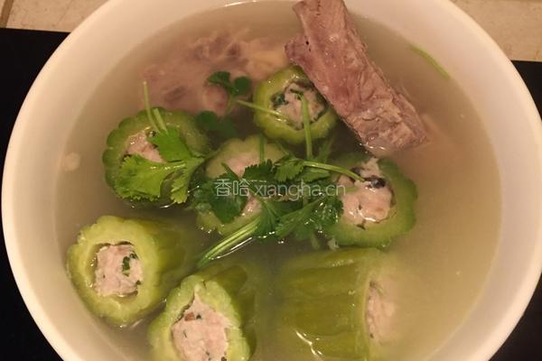 讓苦瓜猪骨汤的做法图解16