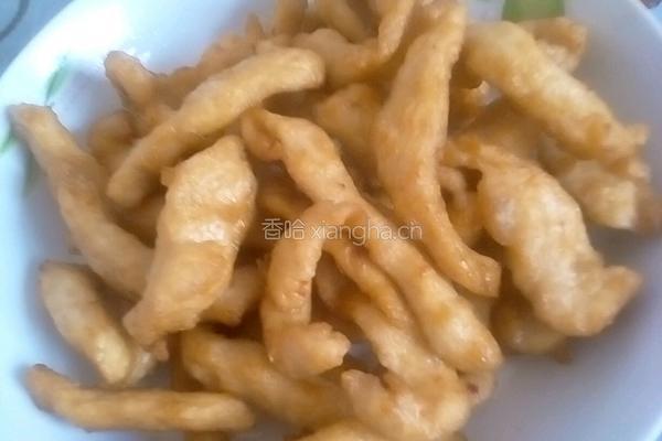 炸鸡柳的做法图解3