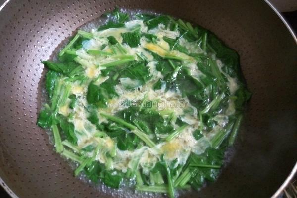 菠菜鸡蛋汤的做法图解6