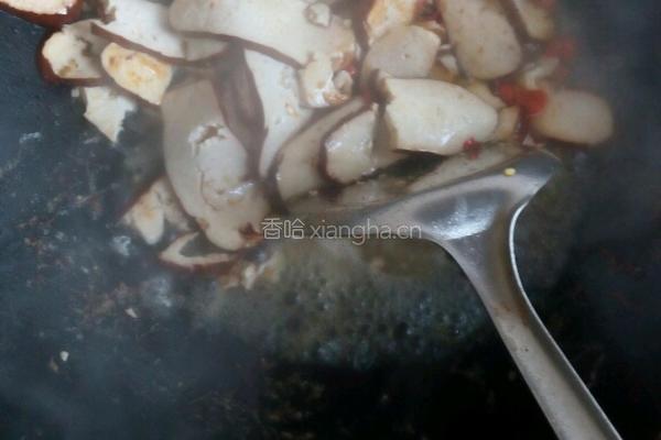 红辣椒炒豆腐的做法图解5