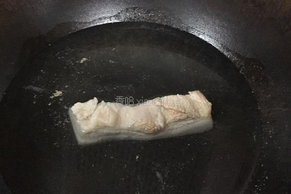 杏鲍菇炒五花肉的做法图解4