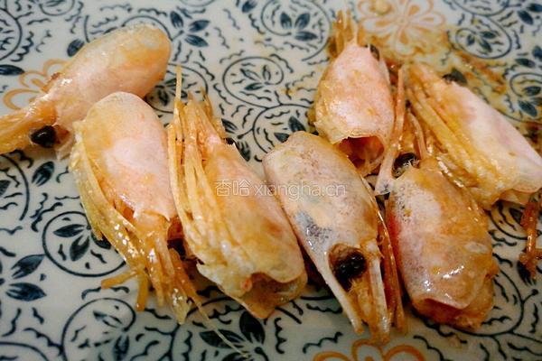 北极甜虾炒饭的做法图解1