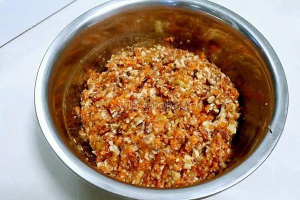 开口烧麦——香菇胡萝卜鲜肉馅的做法图解6