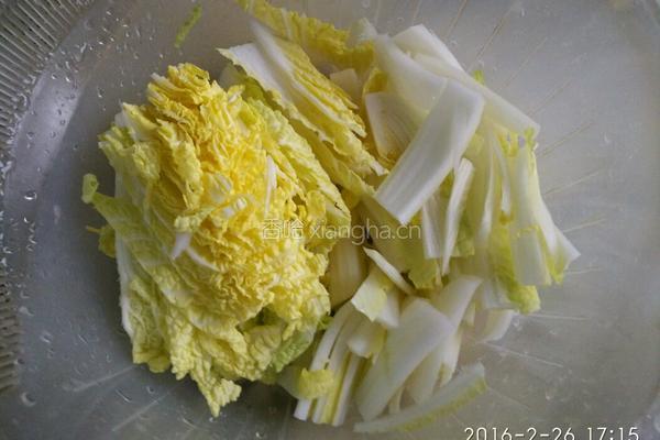 牛肉丸炖娃娃菜的做法图解2
