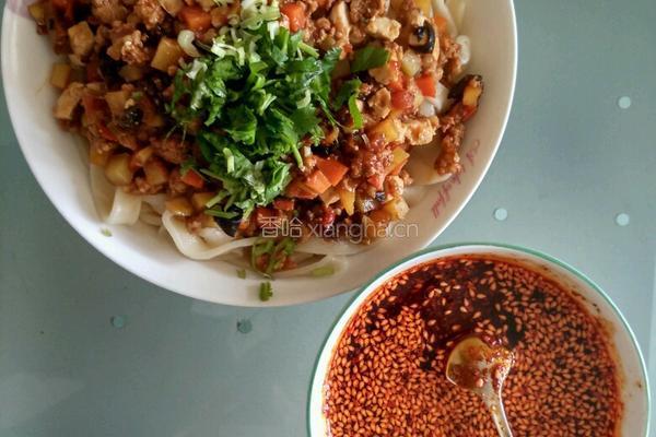 菜拌面的做法图解6