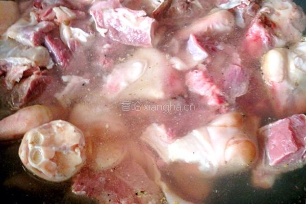 黄酒炖羊肉的做法图解3
