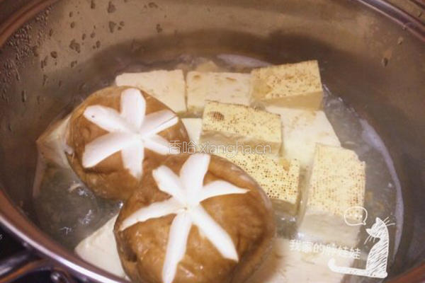 蚝油豆腐粉丝煲的做法图解3