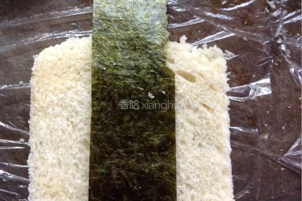海苔土司卷的做法图解2