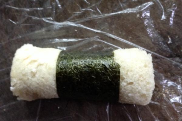 海苔土司卷的做法图解4