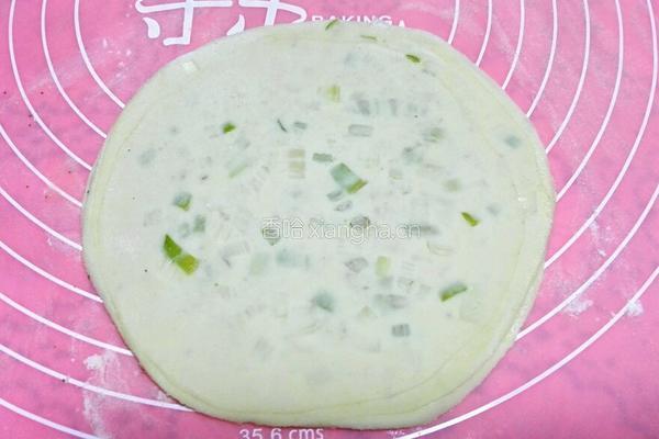 葱油饼的做法图解5